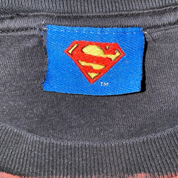 Y2K Superman Cutoff T-Shirt - Picture 5 of 5